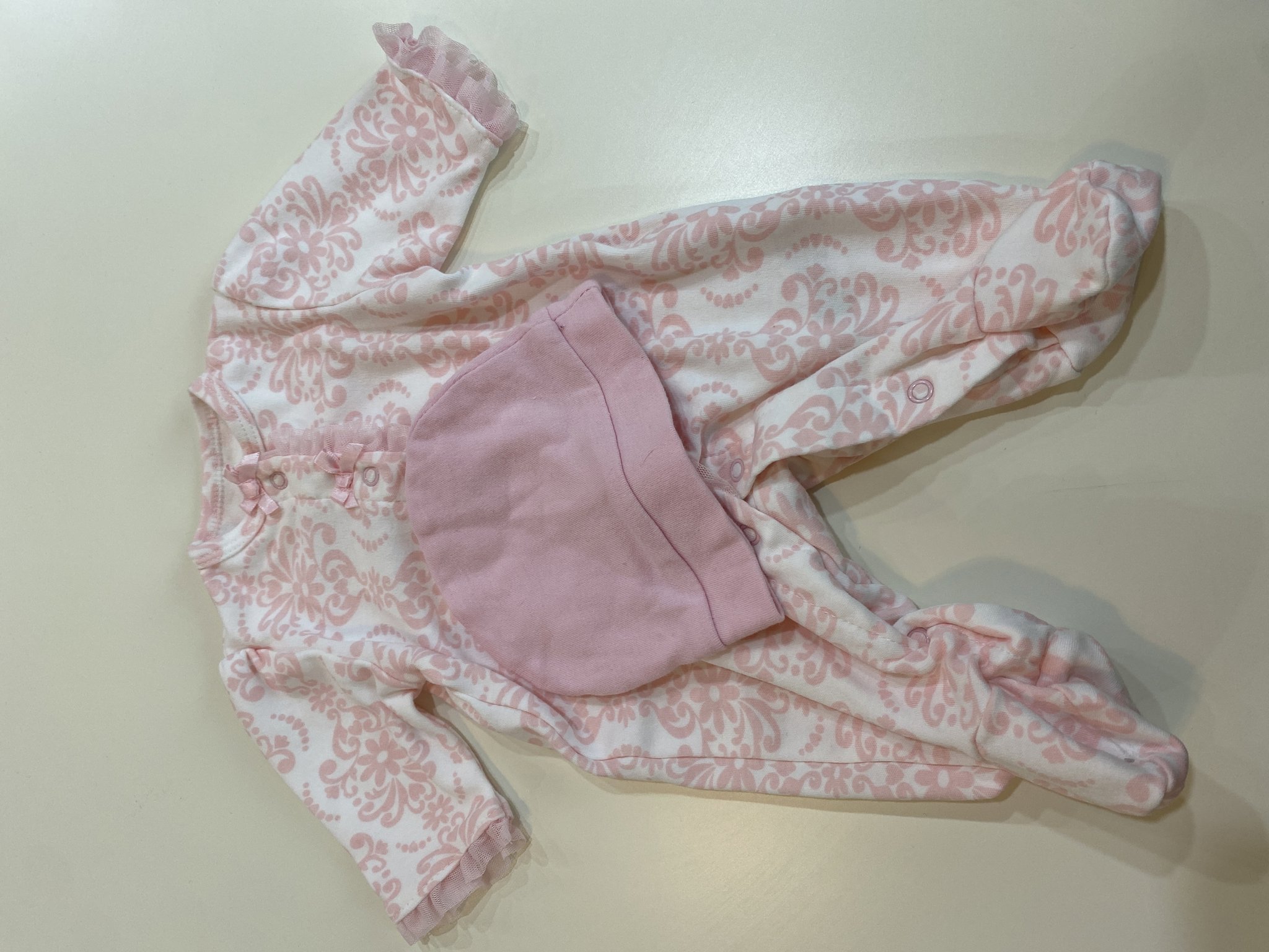 صورة ملابس رضع بناتي مقاس شهر -114