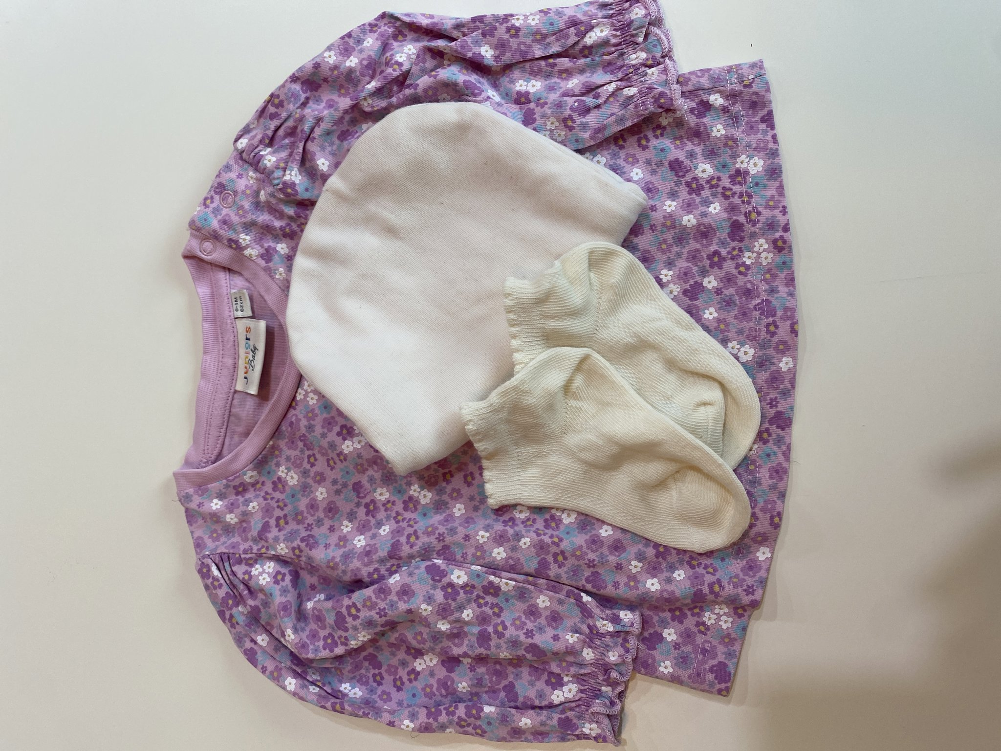 صورة بلوزة رضع بناتي مقاس شهر -121