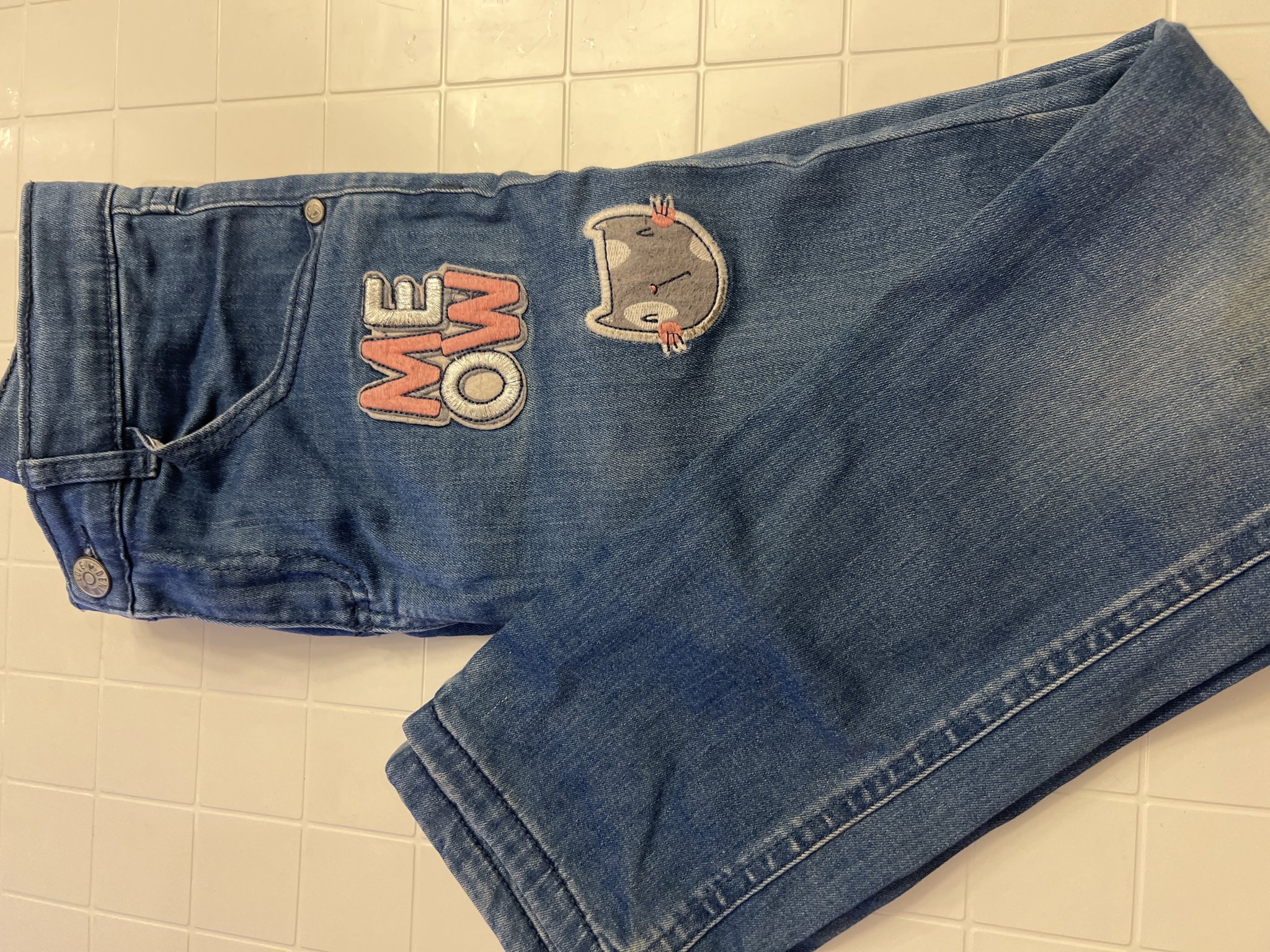 صورة بنطرون بناتي مقاس ٩ سنه -76